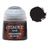 Citadel Colour Base: Abaddon Black
