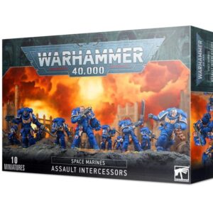 Warhammer Space Marines Assault Intercessors 10 Miniatures