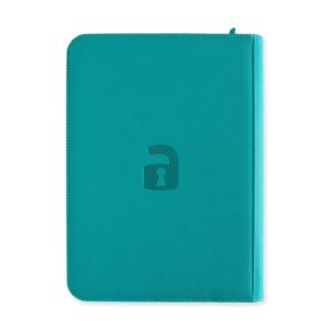 Vault X Premium Exo-Tec Zip Binder 12 Pocket Teal