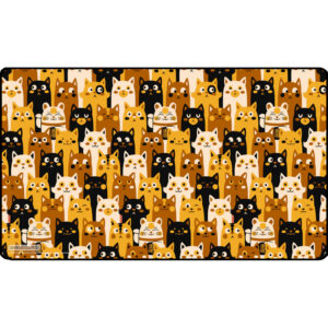 Gamemat Cat Pattern Play Mat
